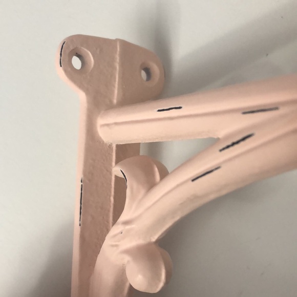 Pottery Barn Kids Cast Iron Wall Mount Pink Hook NIB - Picture 4 of 10